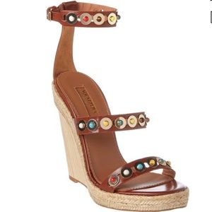 AQUAZZURA *Authentic* Byzantine Wedge